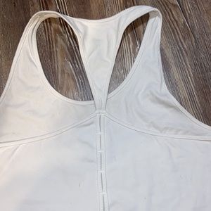 Small white Athleta tank top